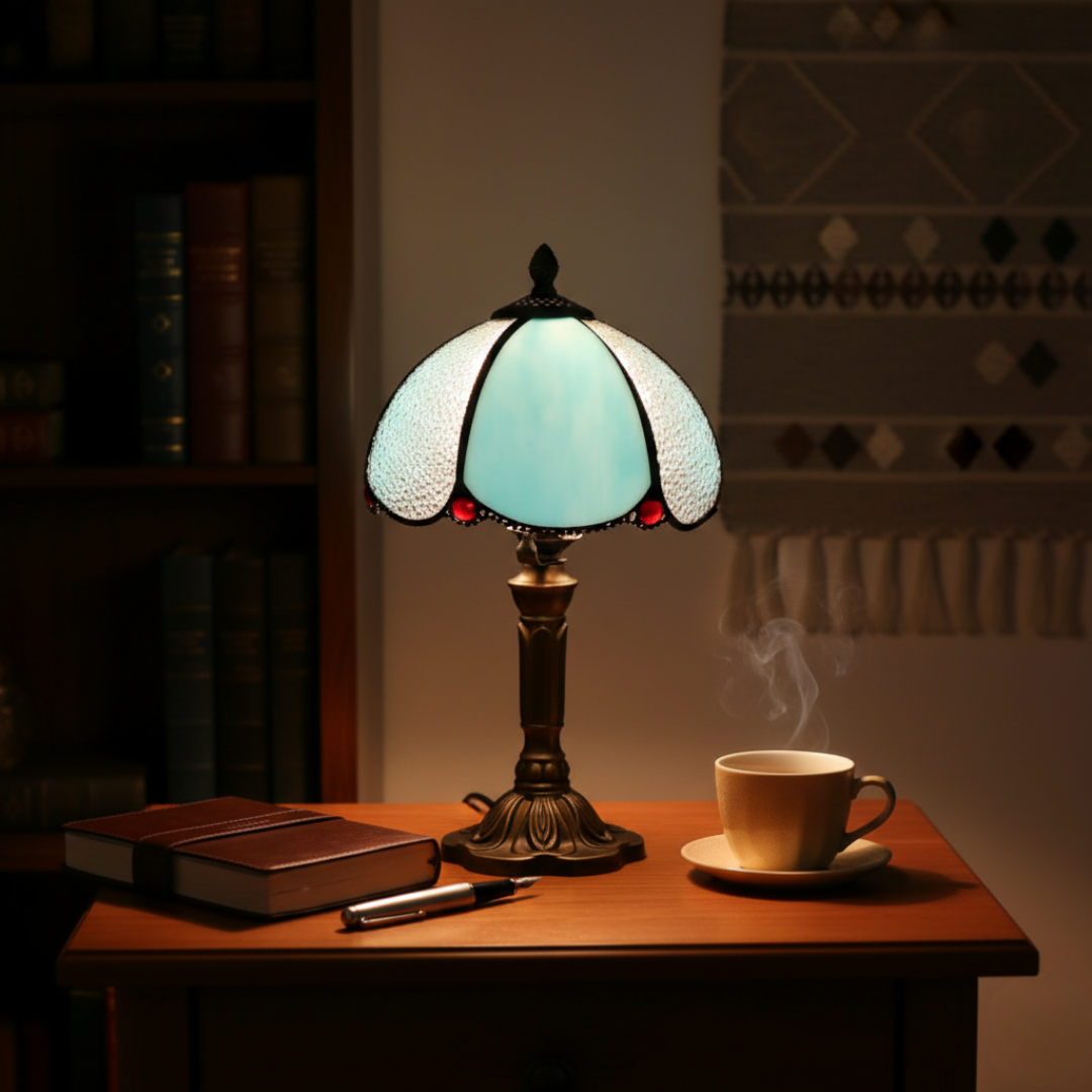Luxuriöse barocke LED-Tischleuchte