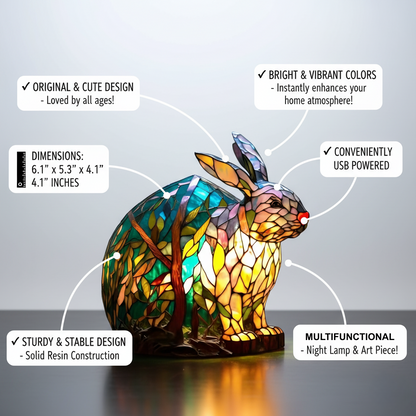 Noppie – Luminária Coelho Vibrante