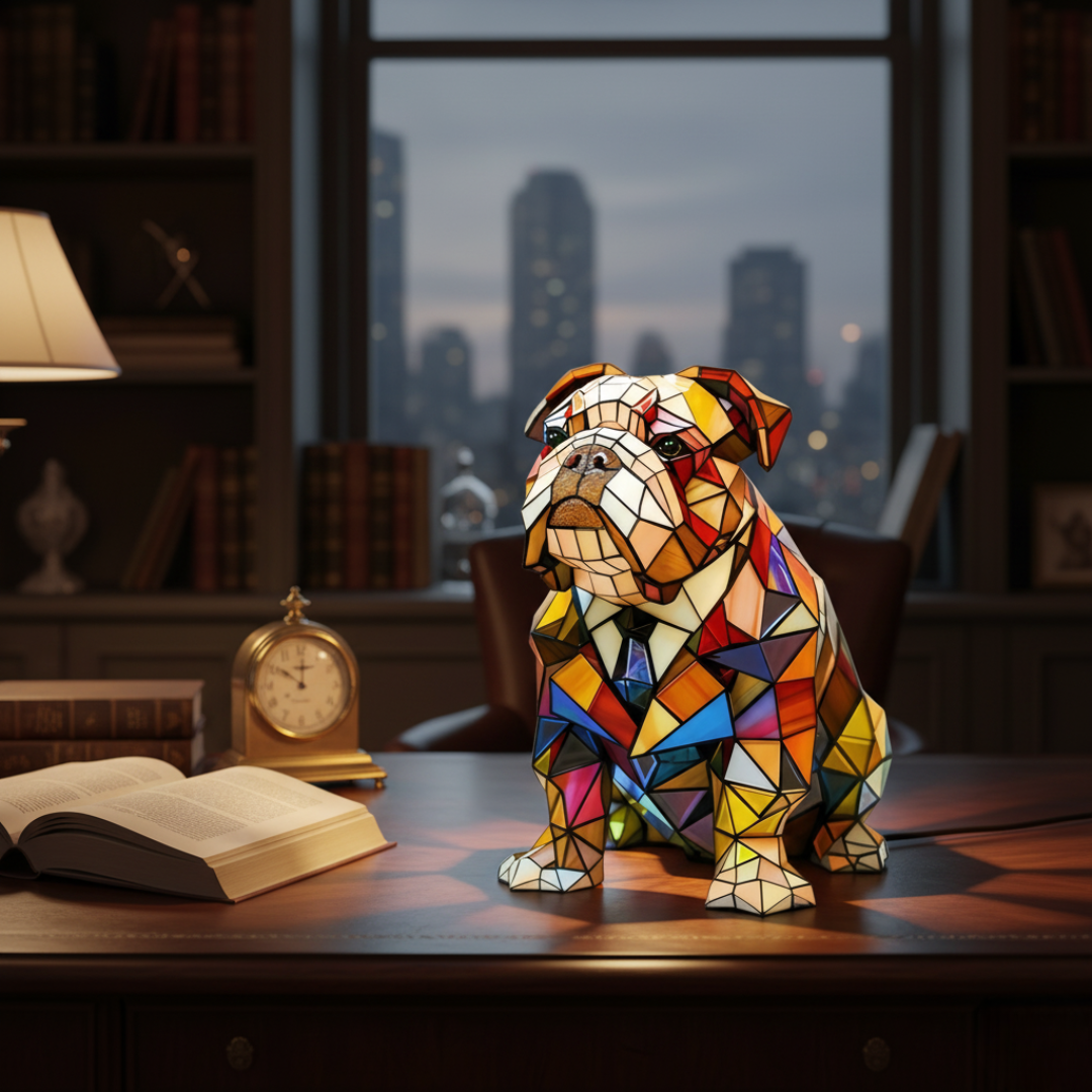 Elegante Bulldog-Leuchte Charme
